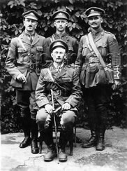 Trench mortar officers